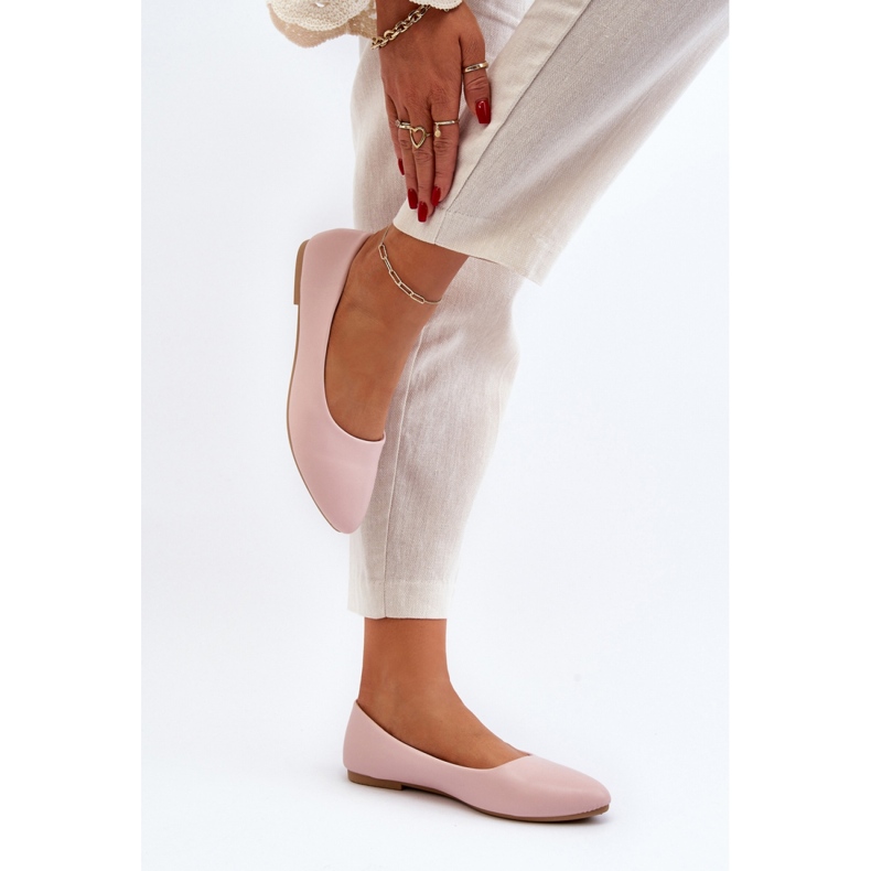 Baleriny Model Tindomiel 24BL02-7641 Pink - Step in style różowe 1