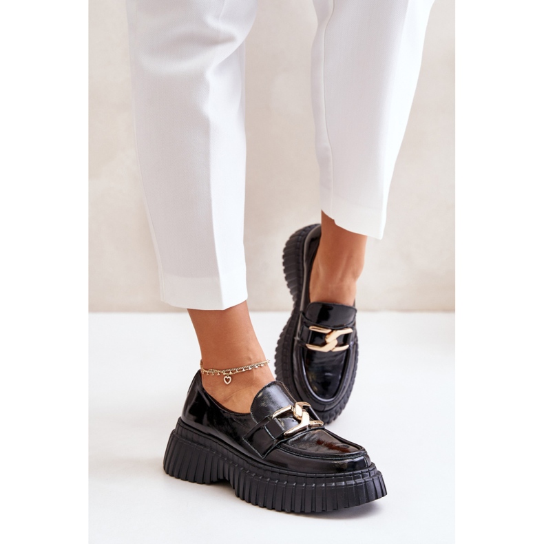 Półbuty Model Zazoo 20176 Black - Step in style czarne 1