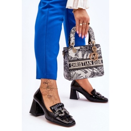 Czółenka Model Mercy MR-7316 Black - Step in style czarne 2