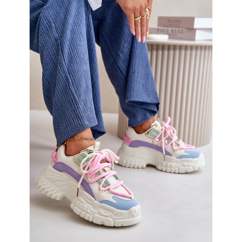 Buty Sportowe Model Nevela BL503P Multicolor - Step in style wielokolorowe 2