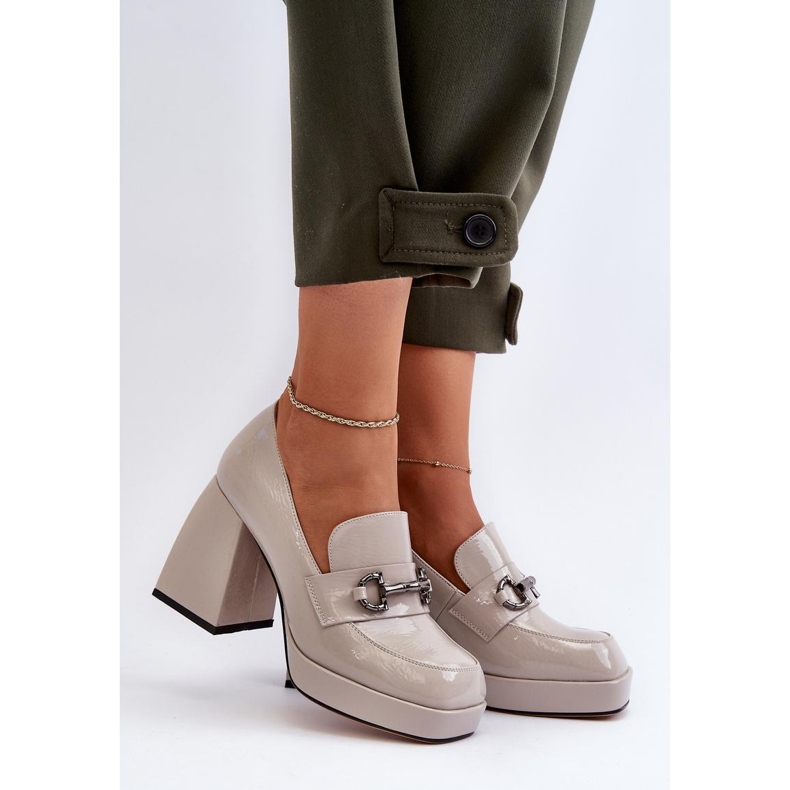 Półbuty Model Da MR38-906 Grey - Step in style szare 1