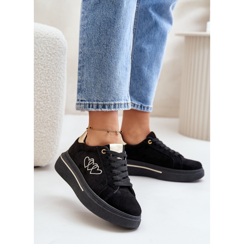 Buty Sportowe Model Avirorae YY-8 Black - Step in style czarne 1