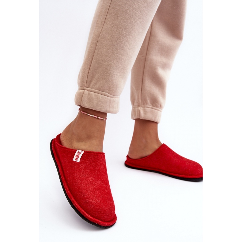 Kapcie Model Big Star KK276012 Red - Step in style czerwone 1