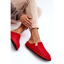 Kapcie Model Big Star KK276012 Red - Step in style czerwone 2
