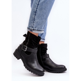 Botki Model Cillolis M667 Black - Step in style czarne 1