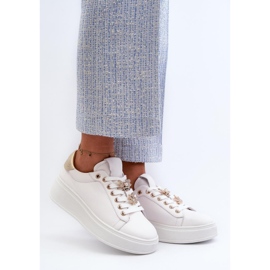 Buty Sportowe Model Da SN67 White - Step in style białe 1