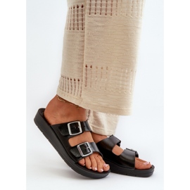 Sandał Klapki Model Inblu CP000034 Black - Step in style czarne 1