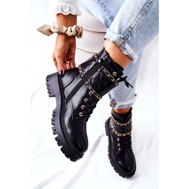 Botki workery Model Caleanor H21-71 Blk Black - Step in style czarne 2