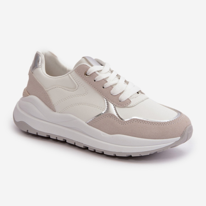 Buty Sportowe Model Issatta C2157 White - Step in style białe 2