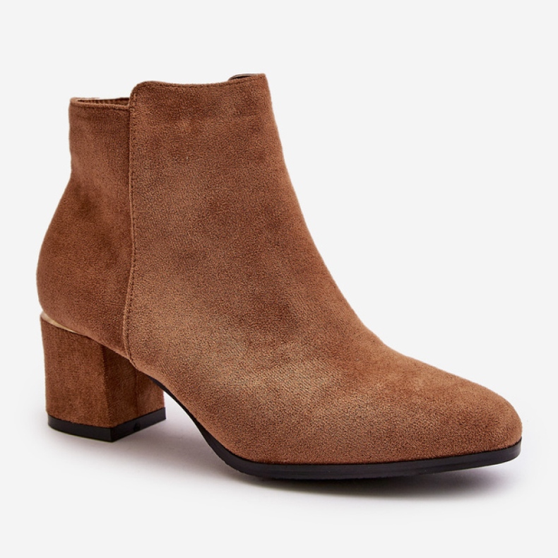 Botki Model Sairis 2774 Camel - Step in style brązowe 2