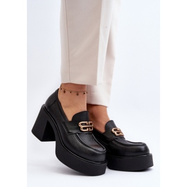 Półbuty Model Zazoo 20170 Black - Step in style czarne 1