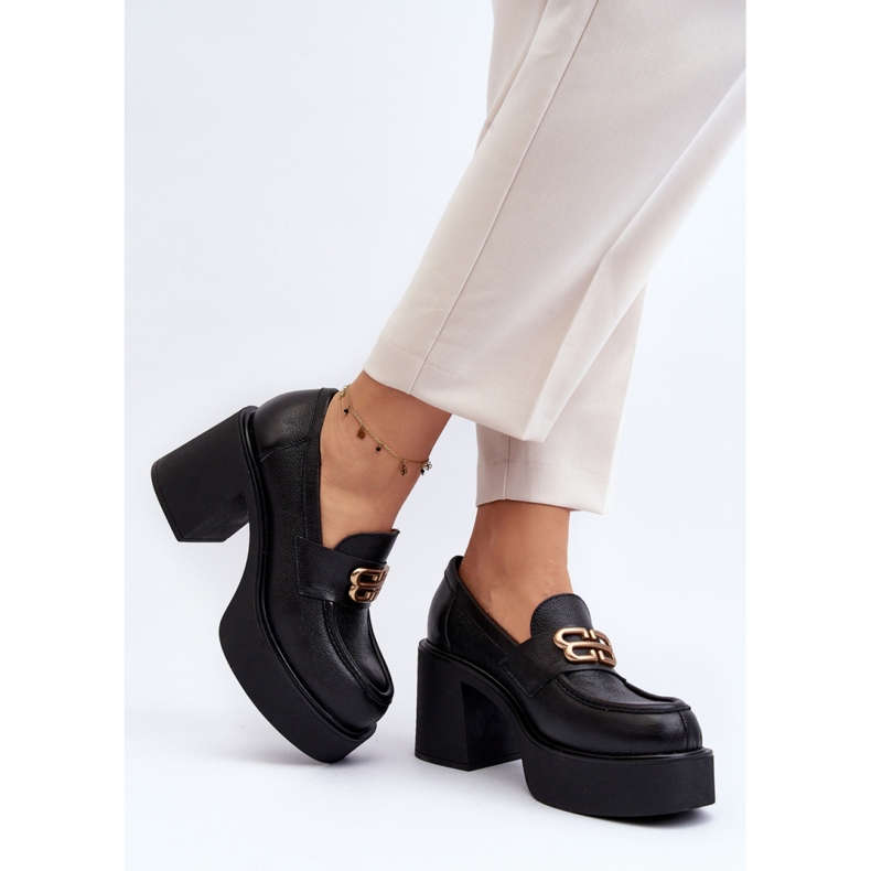 Półbuty Model Zazoo 20170 Black - Step in style czarne 2