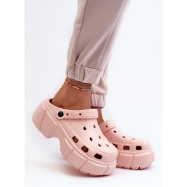 Sandał Klapki Model Witima D205 Pink - Step in style różowe 1