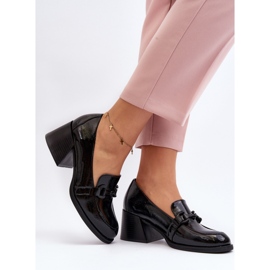 Półbuty Model Nireva 58309 Black - Step in style czarne 2