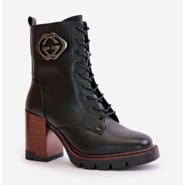 Botki Model Vinceza 58359 Black - Step in style czarne 2