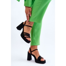 Sandały Model Verda ZY222 Black - Step in style czarne 2