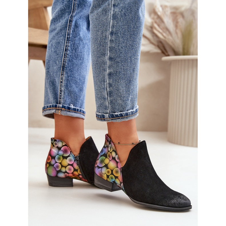 Botki Model Maciejka 04091-77 Black - Step in style czarne 1