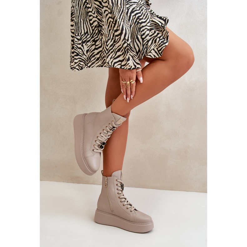 Workery Model CheBello 4294 Beige - Step in style beżowy 1