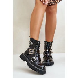 Workery Model Serizia 9693A-1 Black - Step in style czarne 1