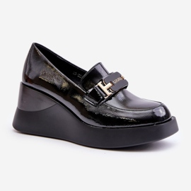Mokasyny Model Vinceza 58337 Black - Step in style czarne 2