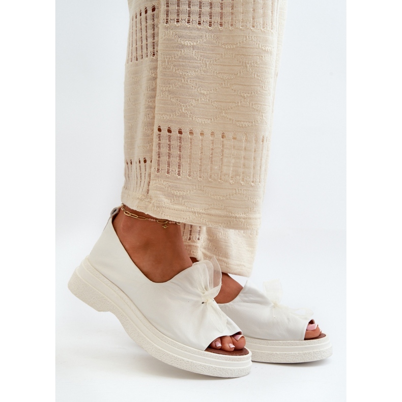 Sandały Model Zazoo 2939 White - Step in style białe 1