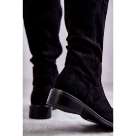 Kozaki Model Laura HY207-186 Black - Step in style czarne 1