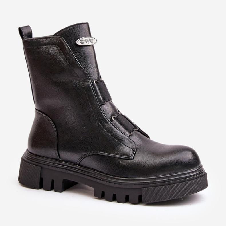 Workery Model Mailyra RMR2150-19 Black - Step in style czarne 2