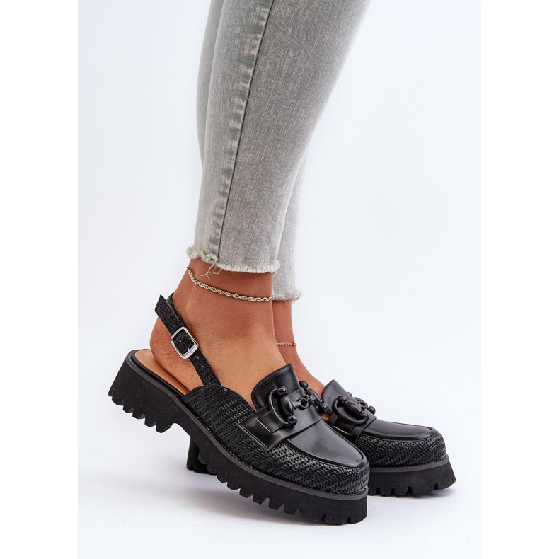 Sandały Model Da MR38-656 Black - Step in style czarne 1