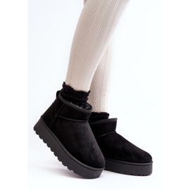 Śniegowce Model Xamella 20216-4A Black - Step in style czarne 1