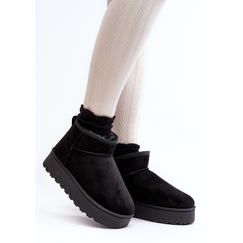 Śniegowce Model Xamella 20216-4A Black - Step in style czarne 1