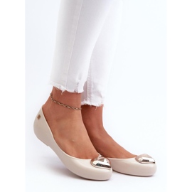 Baleriny Model Zaxy NN285009 Light Beige - Step in style beżowy 1