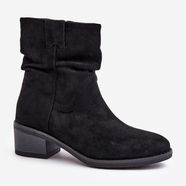 Botki Model Zinanya 1249 Black - Step in style czarne 2