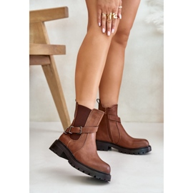 Sztyblety Model Sergio Leone TR719-S Brown - Step in style brązowe 1