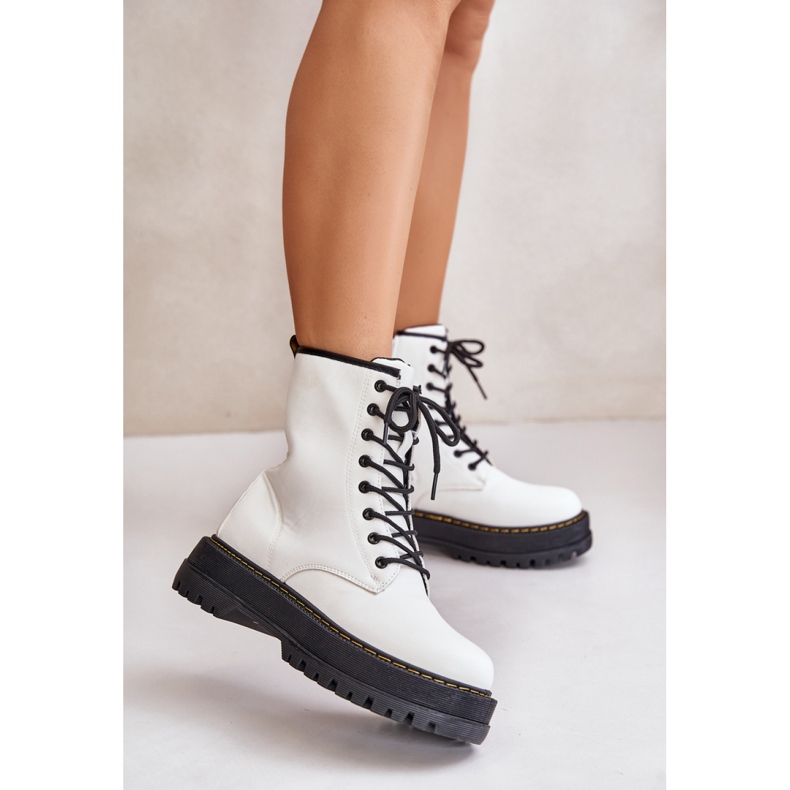 Workery Model Naleli 24BT26-7403 White - Step in style białe 1