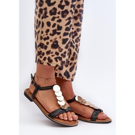 Sandały Model Jeritellia CK281P Black - Step in style czarne 1