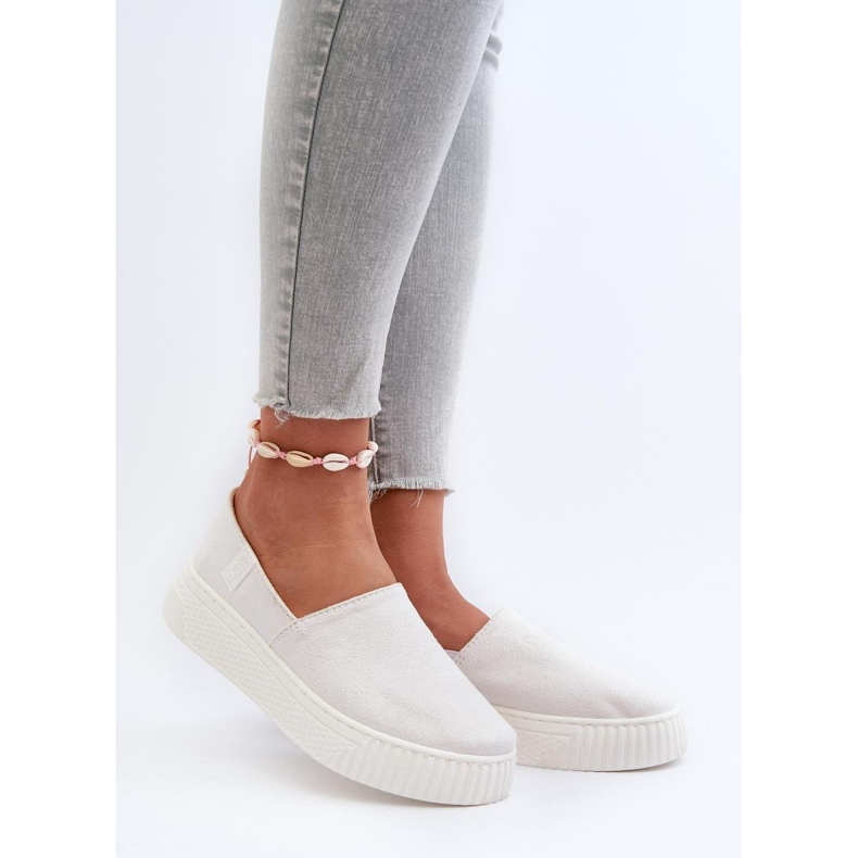 Trampki Model NN276006 Memory Foam System White - Step in style białe 1