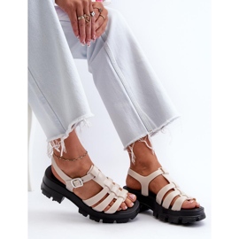 Sandały Model Zaxy NN285040 Light Beige - Step in style beżowy 1