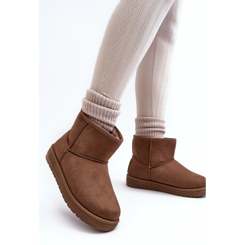 Śniegowce Model Big Star MM274161 Brown - Step in style brązowe 1