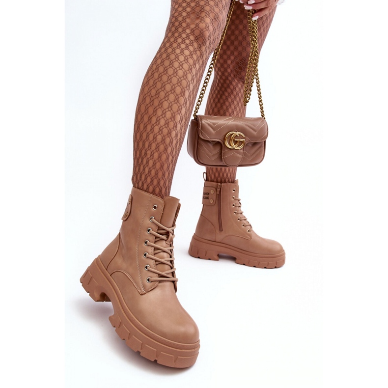 Workery Model Brenhile VL192P Beige - Step in style beżowy 1