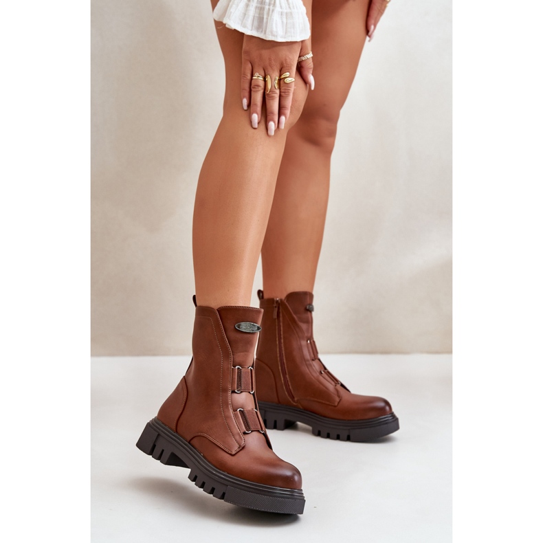 Workery Model Mailyra RMR2150-19 Brown - Step in style brązowe 1