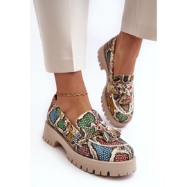 Półbuty Model Maciejka 05497-45 Multicolor - Step in style wielokolorowe 2