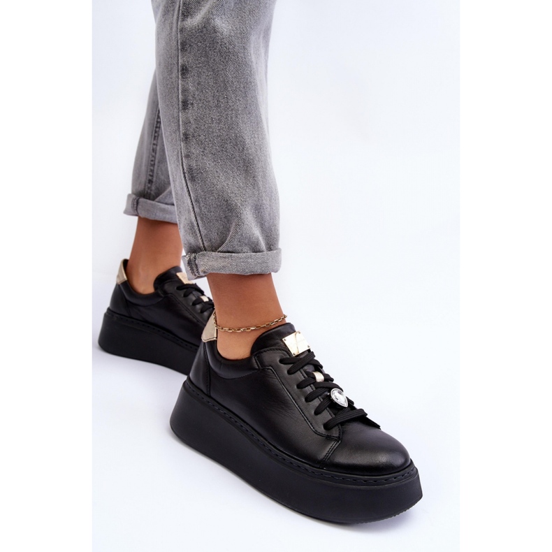Buty Sportowe Model Maciejka 06191-01 Black - Step in style czarne 2