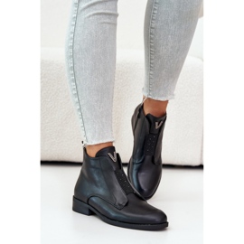 Botki Model S.Barski HY42-119 Black - Step in style czarne 1