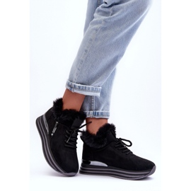 Buty Sportowe Model Jamarie 21-Q99 Black - Step in style czarne 1