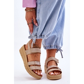 Sandały Model Fresh Look 23-46011 Beige - Step in style beżowy 1