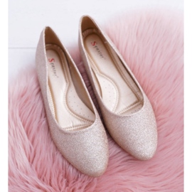 Baleriny Model Tiffy CC200P Gold - Step in style żółte 2