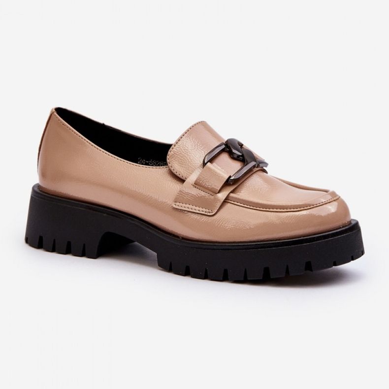 Mokasyny Model Santtes 58289 Beige - Step in style beżowy 2