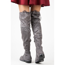 Nio Nio Szare muszkieterki na suwak 1