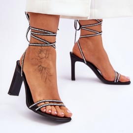 Sandały Model Nessy H8-508 Black - Step in style czarne 1