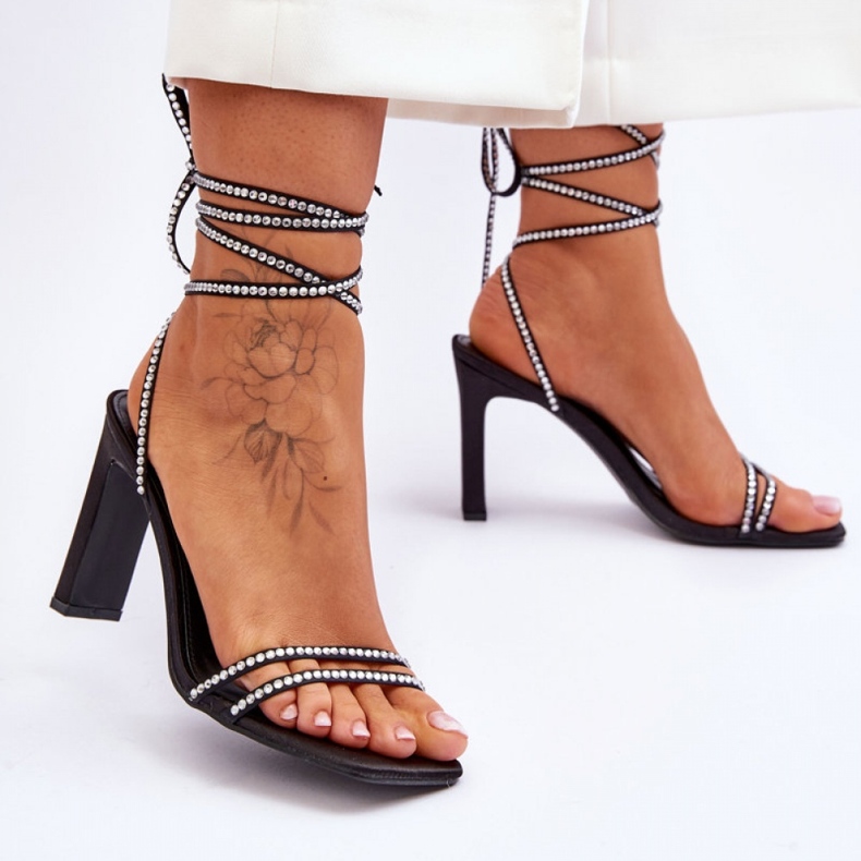 Sandały Model Nessy H8-508 Black - Step in style czarne 1